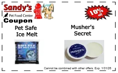 Ice Melt / Musher's - Protect Their Paws This Winter