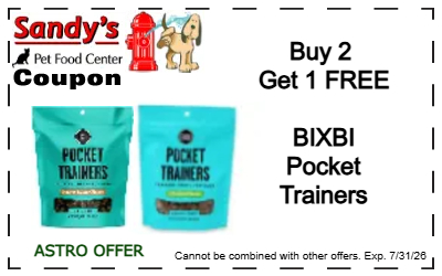 Bixbi Trainers - FREE Dog Treats!