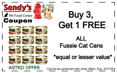 Fussie Cat Cans - Stock Up For Your Finicky Feline